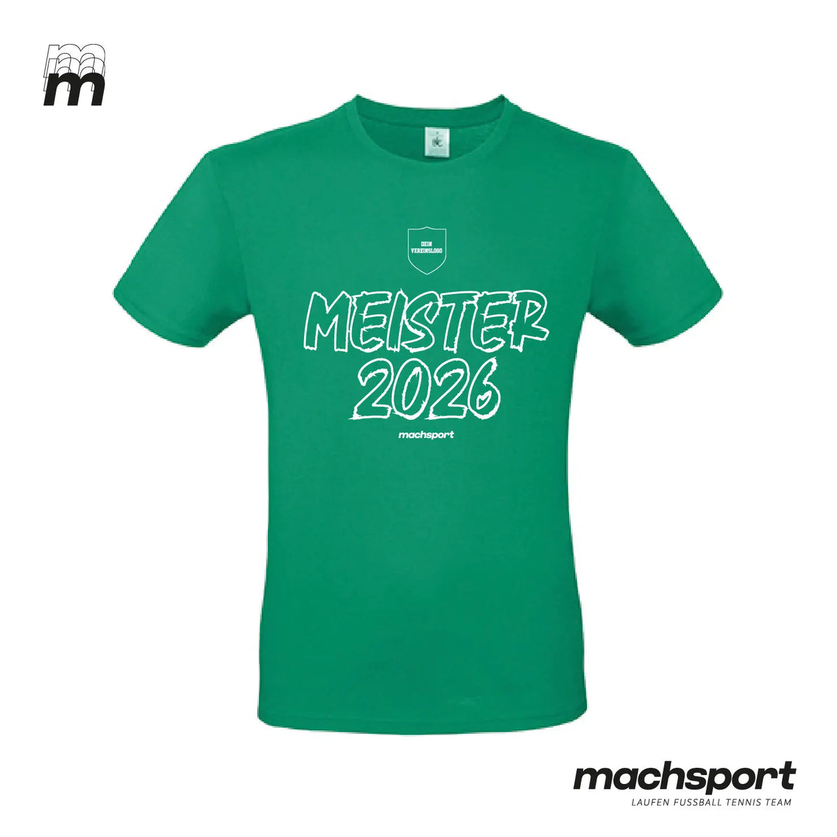 Meistershirt Dynamic grün - machsport – Bild 
