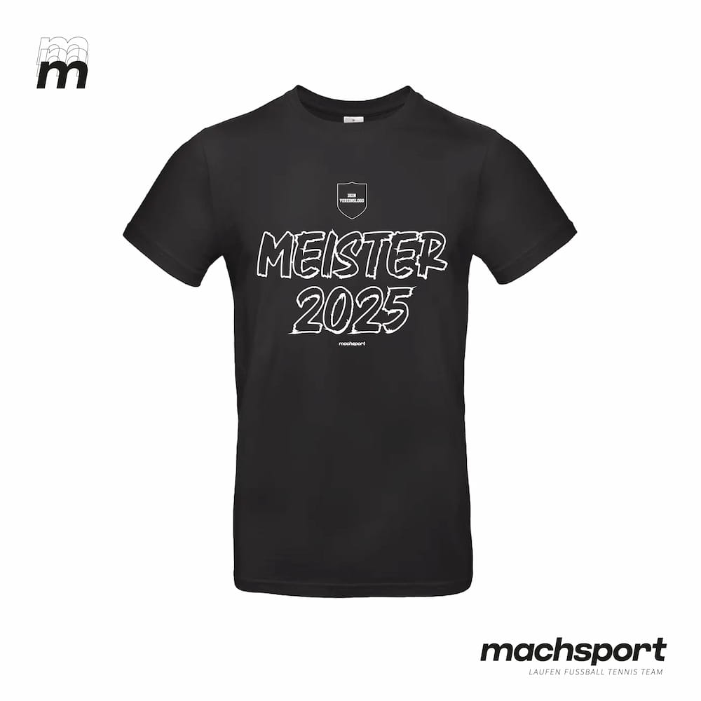 Meistershirt Dynamic schwarz - machsport