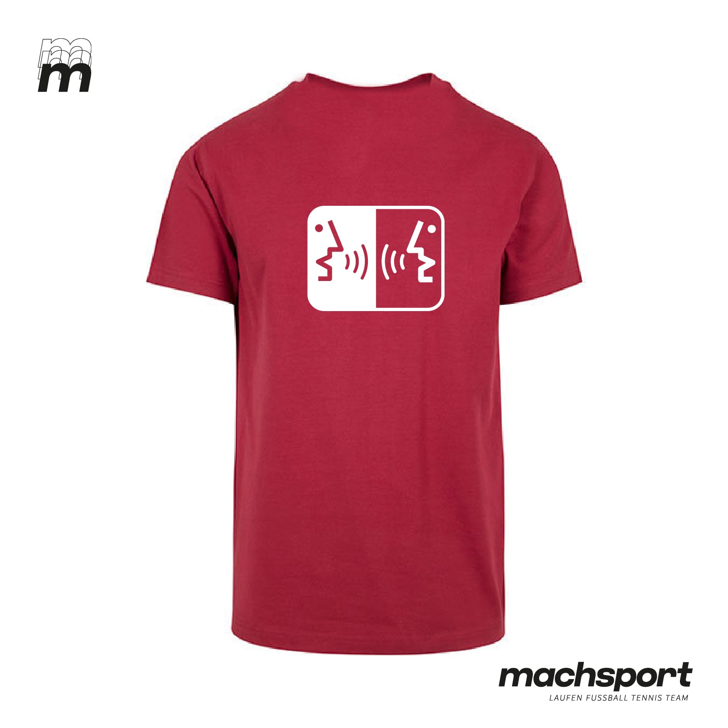 Borg Linz Shirt burgundy - KOMMUNIKATION - machsport – Bild 