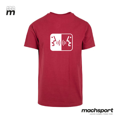 Borg Linz Shirt burgundy - KOMMUNIKATION - machsport
