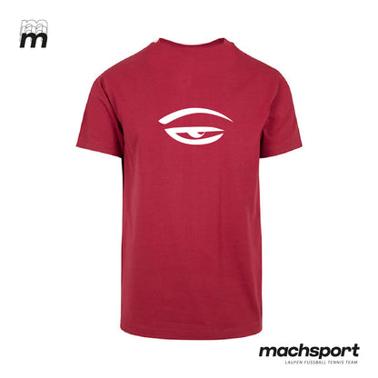 Borg Linz Shirt burgundy - KUNST - machsport