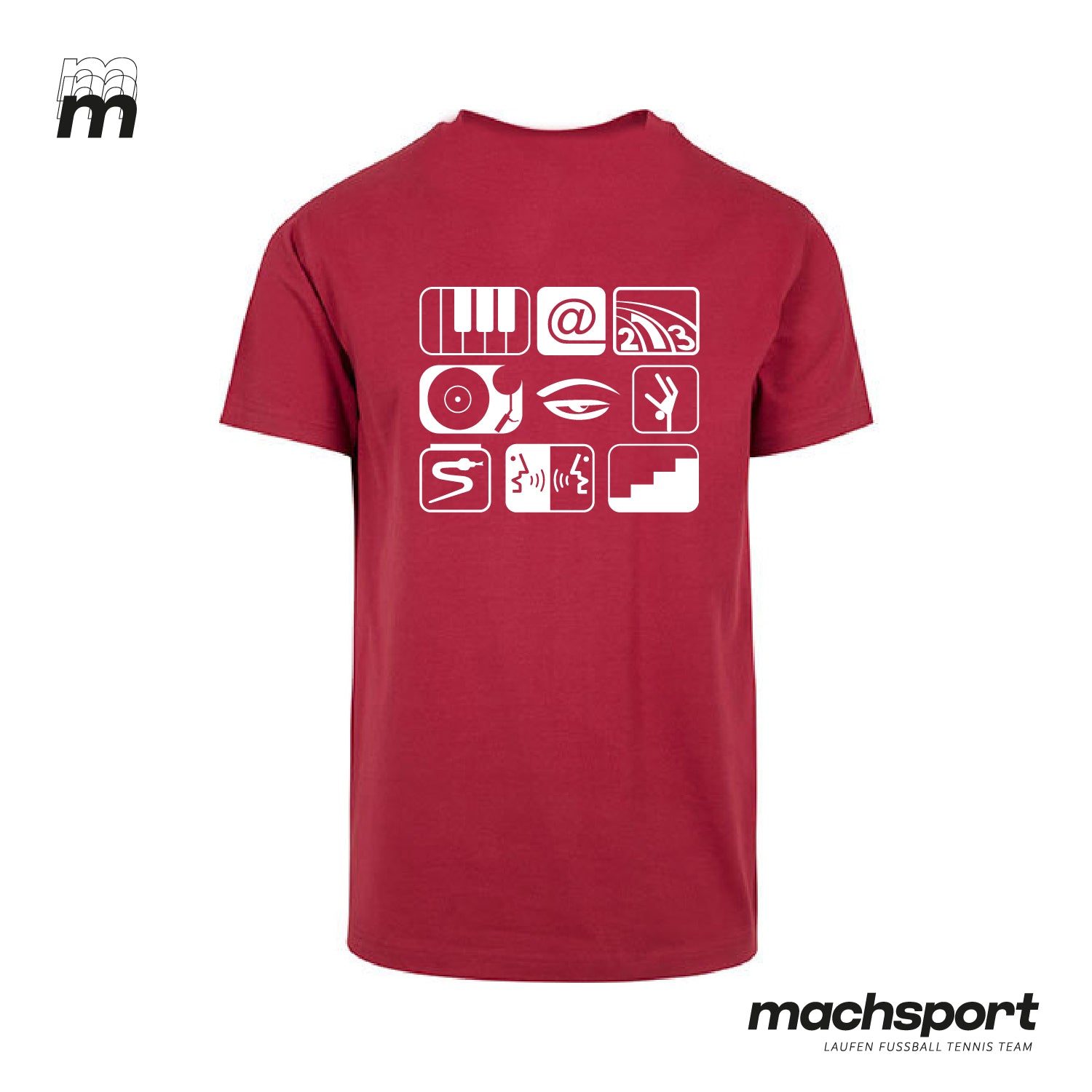 Borg Linz Shirt burgundy - LEHRER - machsport – Bild 