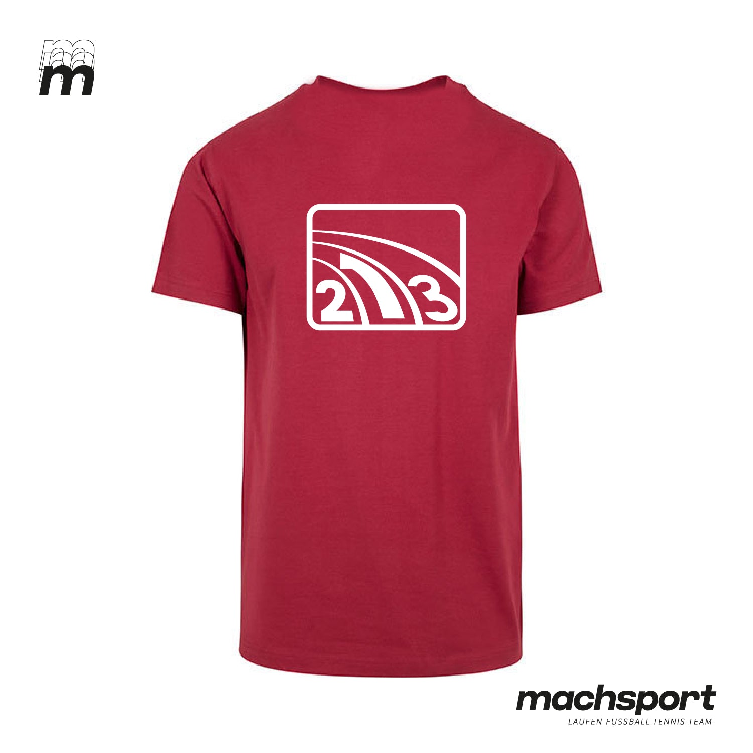 Borg Linz Shirt burgundy - LEISTUNGSSPORT - machsport – Bild 