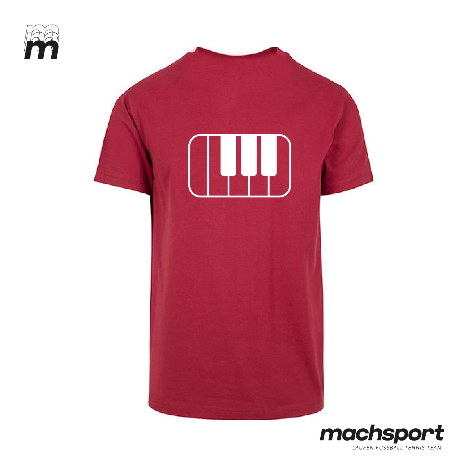 Borg Linz Shirt burgundy - MUSIK - machsport – Bild 