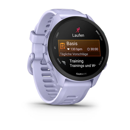 Garmin Forerunner 70, Cool Lavender mit Schnellwechsel-Armband 20 mm Silikon