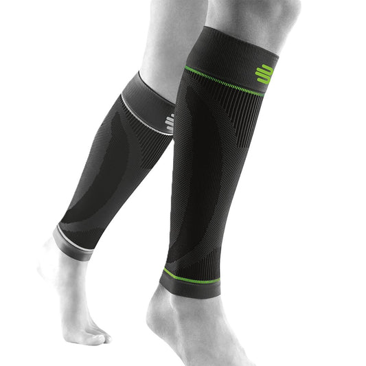 Bauerfeind Sports Compression Sleeves lower leg long - verbesserte Durchblutung, reduzierte Ermüdung & perfekter Halt für lange Läufe