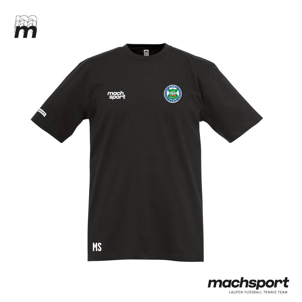 ASKÖ Stahl Linz - Ebelsberg Freizeitshirt schwarz - machsport