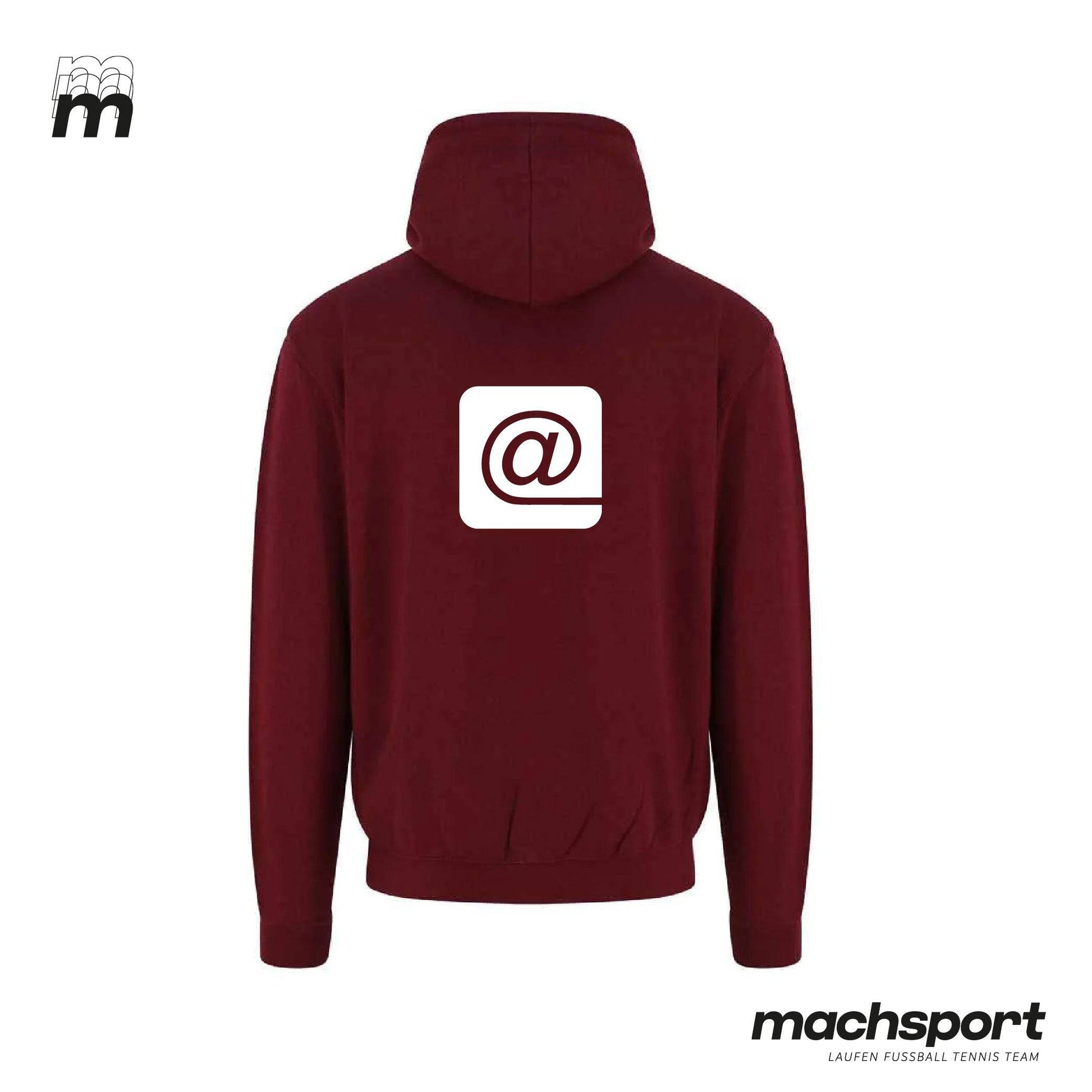 Borg Linz Hoody burgundy - INFORMATIK - machsport – Bild 