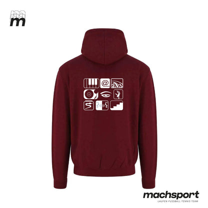Borg Linz Hoody burgundy - LEHRER - machsport