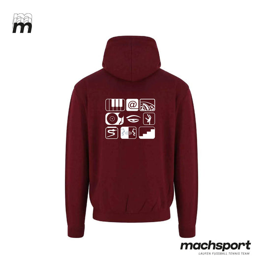 Borg Linz Hoody burgundy - LEHRER – XS