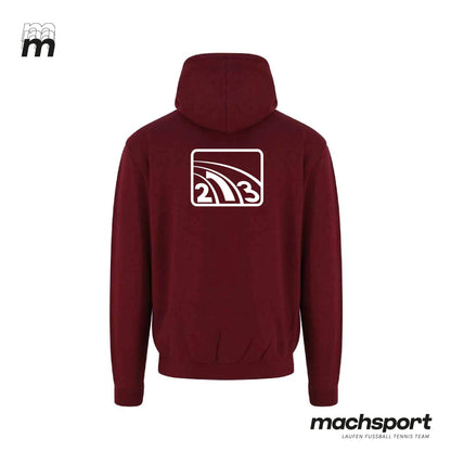 Borg Linz Hoody burgundy - LEISTUNGSSPORT - machsport