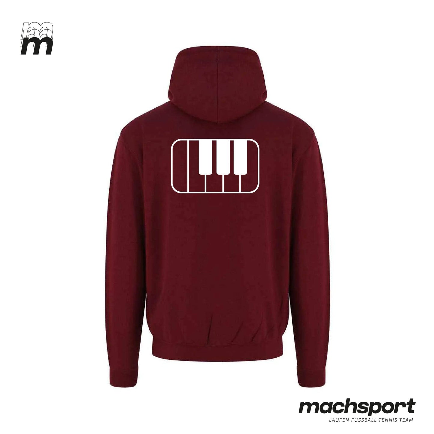 Borg Linz Hoody burgundy - MUSIK - machsport
