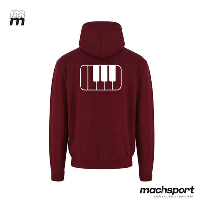 Borg Linz Hoody burgundy - MUSIK - machsport