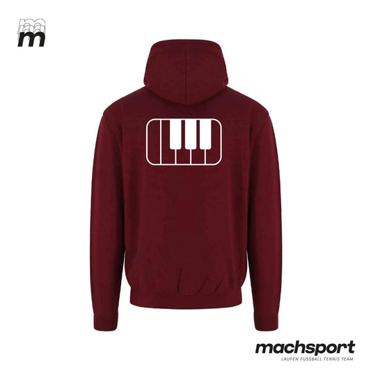 Borg Linz Hoody burgundy - MUSIK – XS