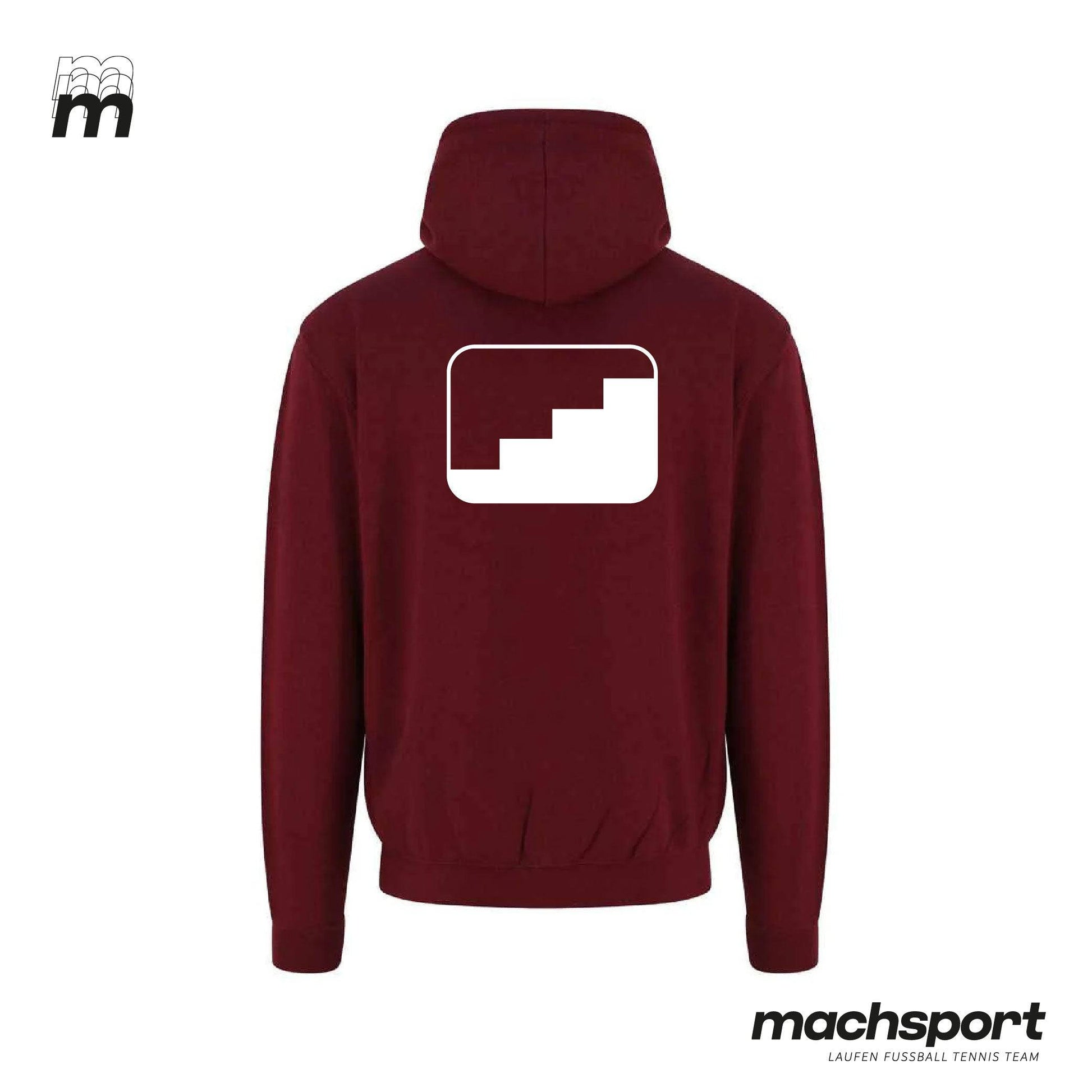 Borg Linz Hoody burgundy - ÜBERGANGSSTUFE - machsport – Bild 