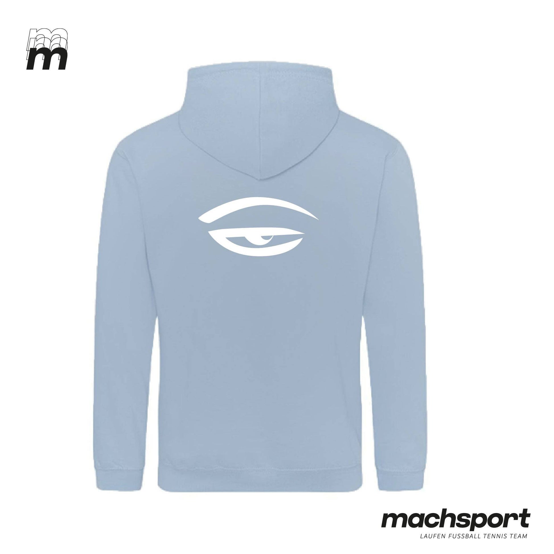 Borg Linz Hoody dusty blue - KUNST - machsport – Bild 