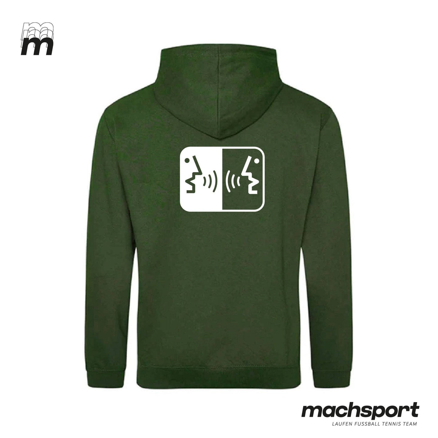 Borg Linz Hoody earthy green - KOMMUNIKATION - machsport