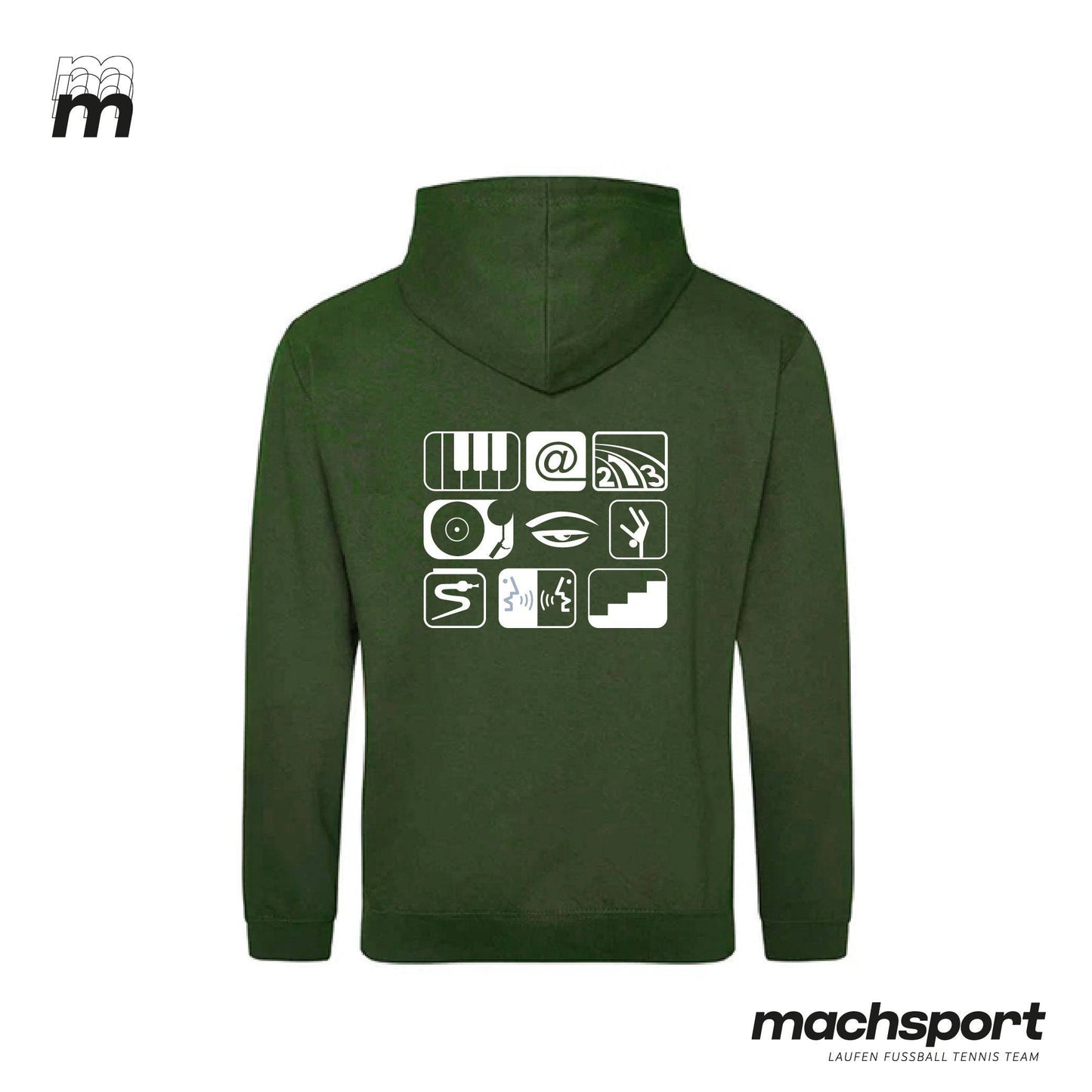 Borg Linz Hoody earthy green - LEHRER - machsport