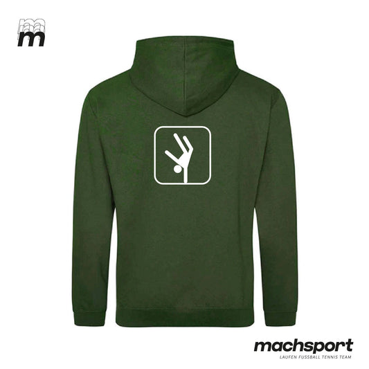 Borg Linz Hoody earthy green - SPORT – XS