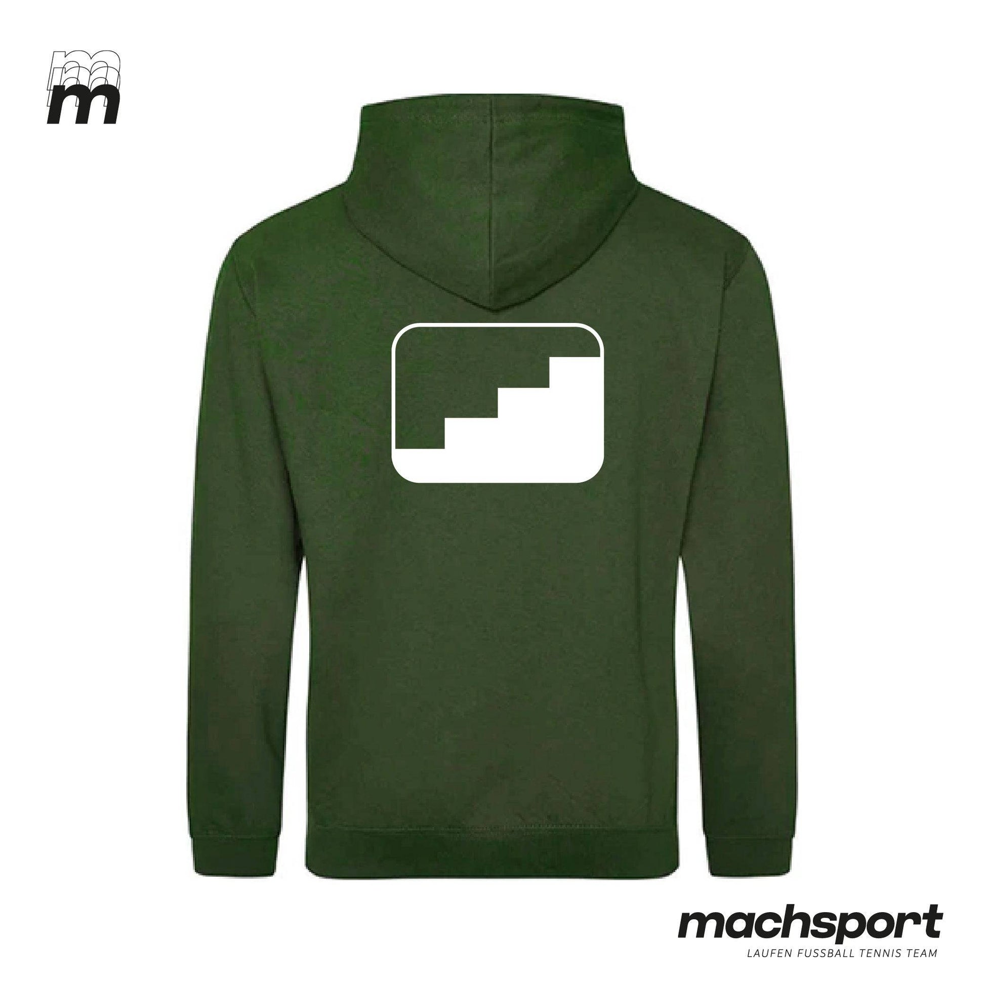 Borg Linz Hoody earthy green - ÜBERGANGSSTUFE - machsport – Bild 