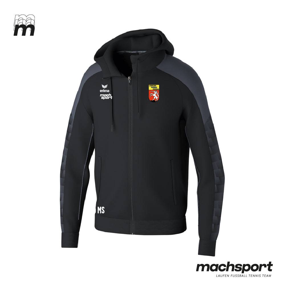 DSG Union HABAU Perg Trainingsjacke mit Kapuze - machsport – Bild 
