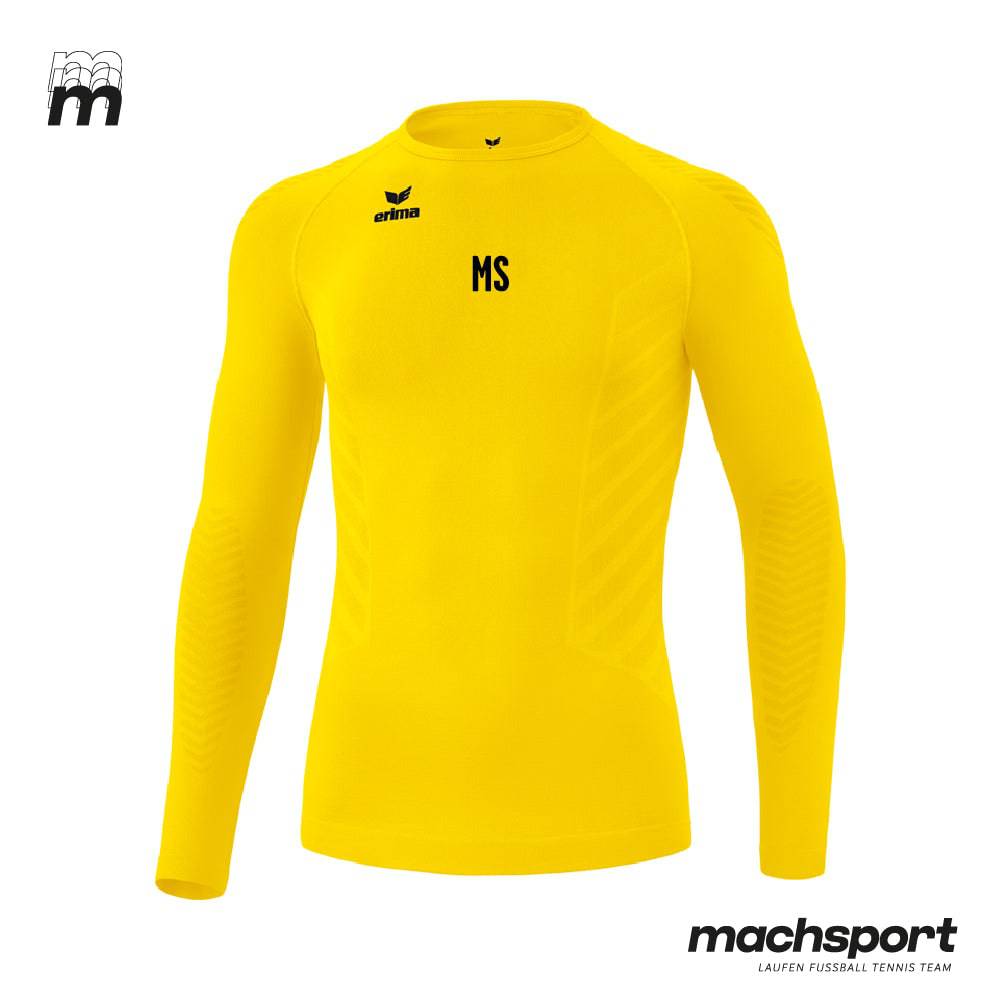 DSG Union HABAU Perg Unterziehshirt gelb - machsport – Bild 