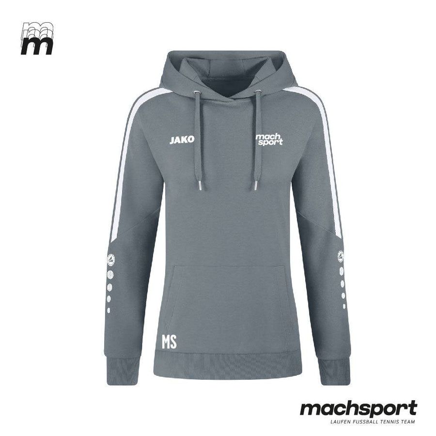 Europagymnasium Auhof Kapuzensweat Damen grau - machsport