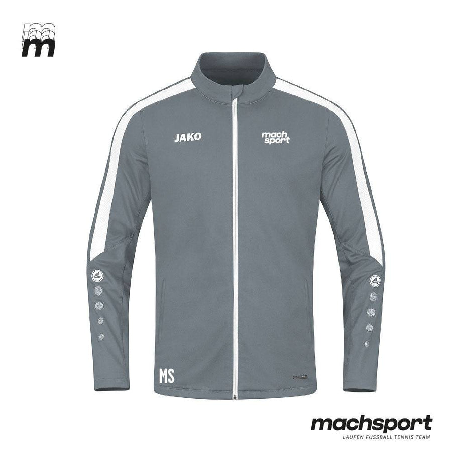 Europagymnasium Auhof Polyesterjacke grau - machsport
