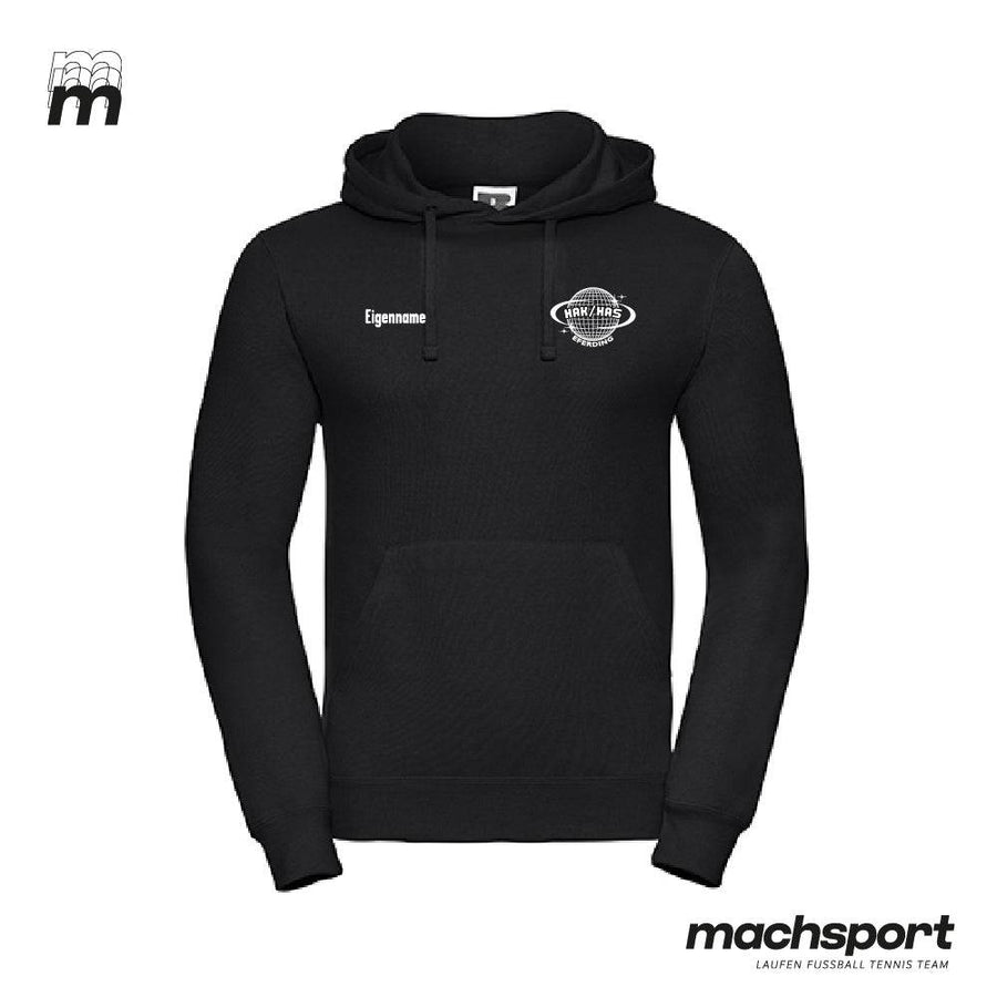 HAK | HAS Eferding Lifestyle-Hoodie schwarz - machsport