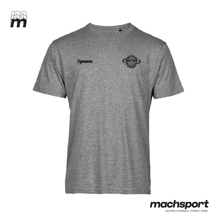 HAK | HAS Eferding Lifestyle-T-Shirt grau - machsport
