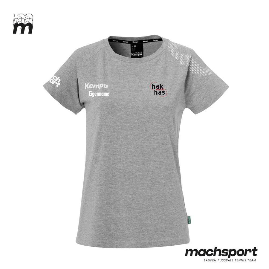 HAK | HAS Eferding Lifestyle T-Shirt grau Damen - machsport
