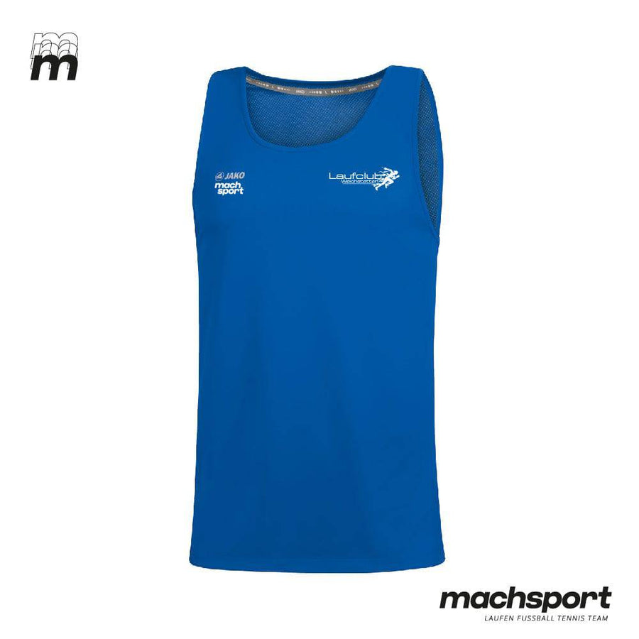 Laufclub Weichstetten Tanktop blau - machsport