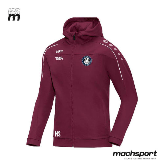 SPG Traun/St. Martin Kapuzenjacke bordeaux