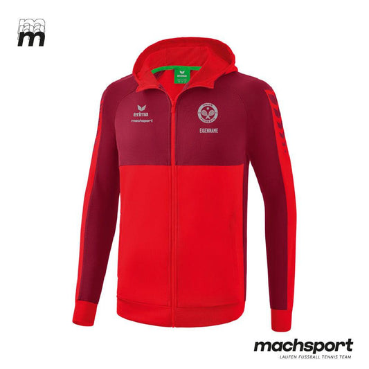 Sportunion Pierbach Tennis Trainingsjacke mit Kapuze