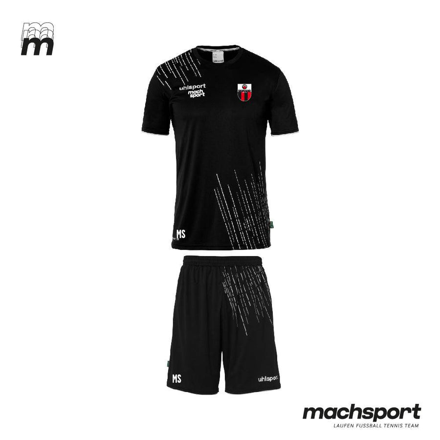 SV Urfahr 1912 Trainingsset kurz schwarz - machsport
