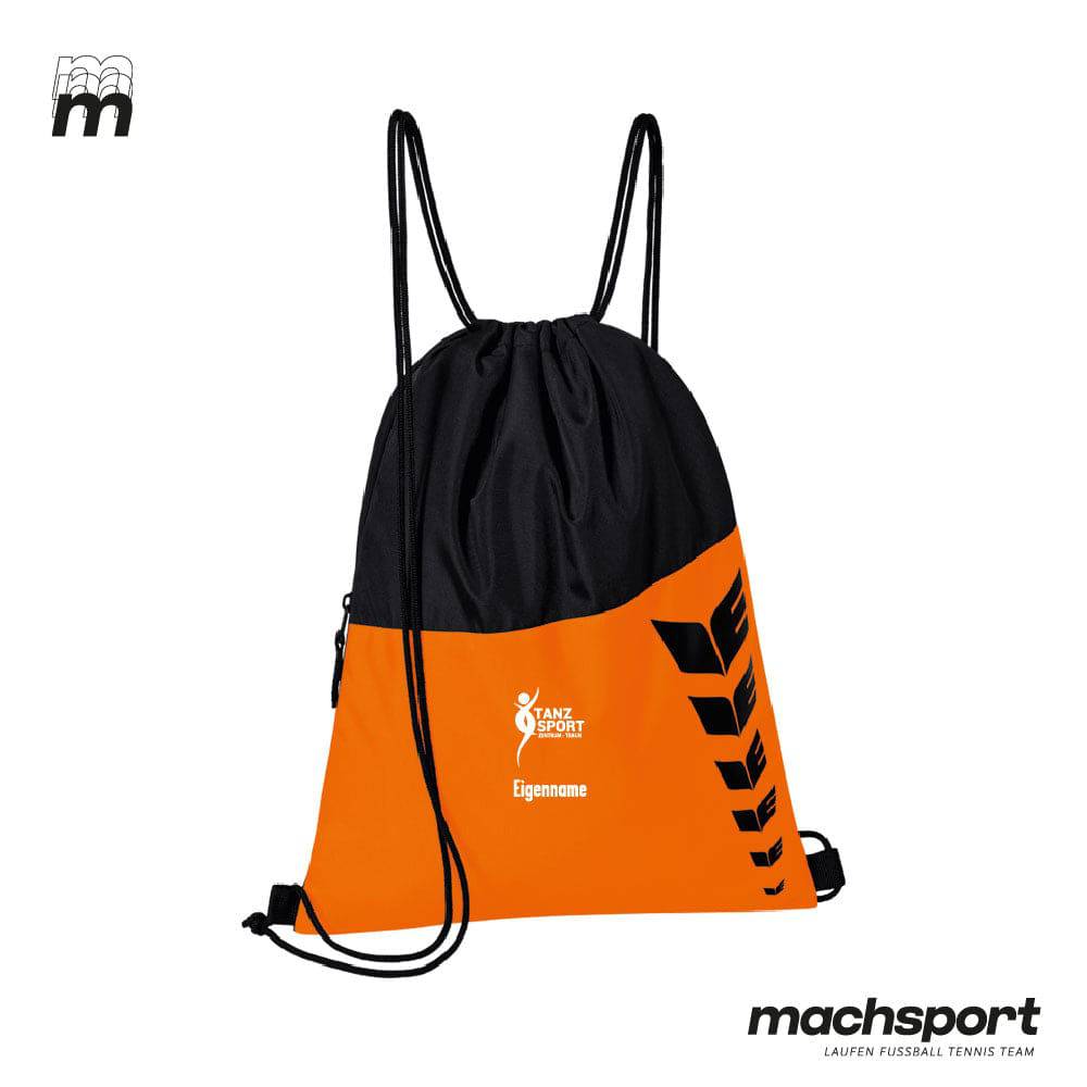 Tanzschule Traun Gymbag orange - machsport – Bild 