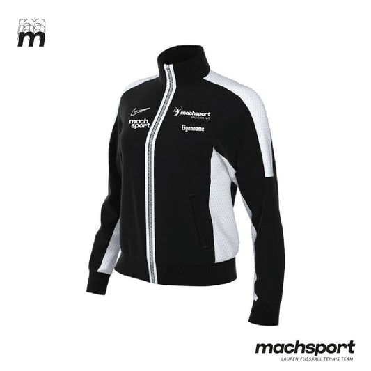 TC machsport Pucking Trainingsjacke schwarz Frauen