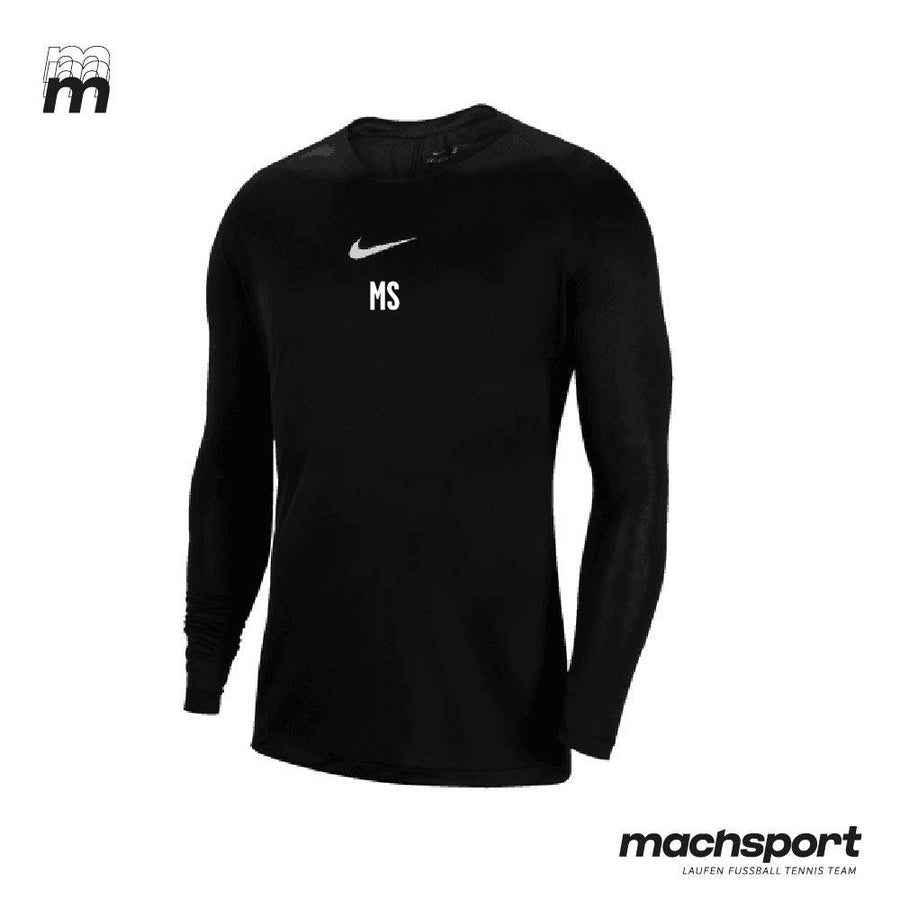 UFC Haibach Unterziehshirt schwarz - machsport