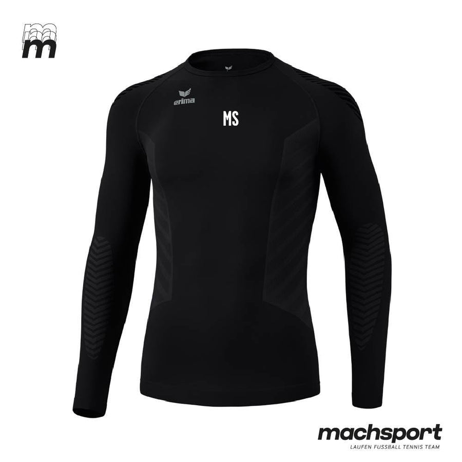 Union HOVA Adlwang Unterziehshirt Schwarz - machsport
