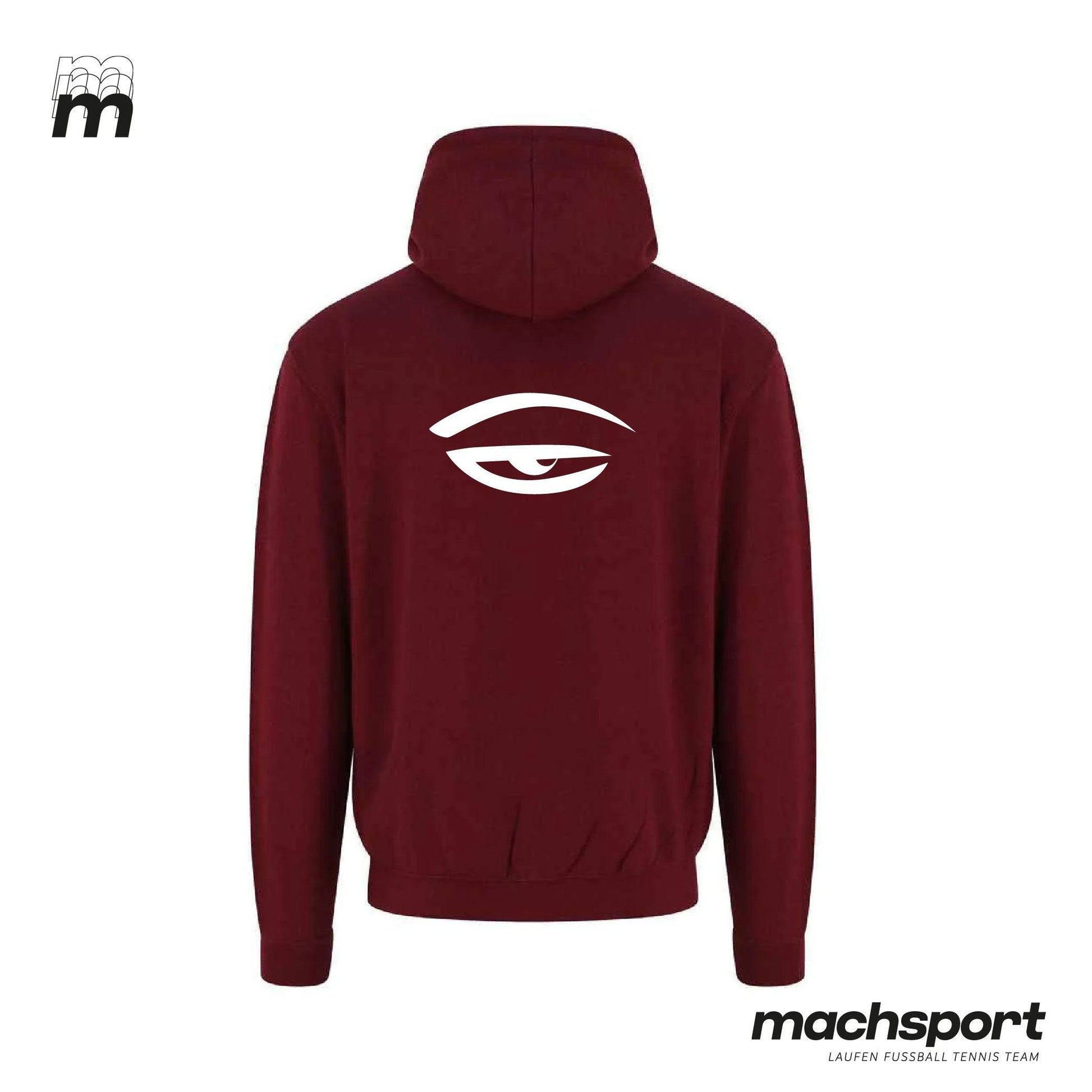 Borg Linz Hoody burgundy - KUNST - machsport – Bild 