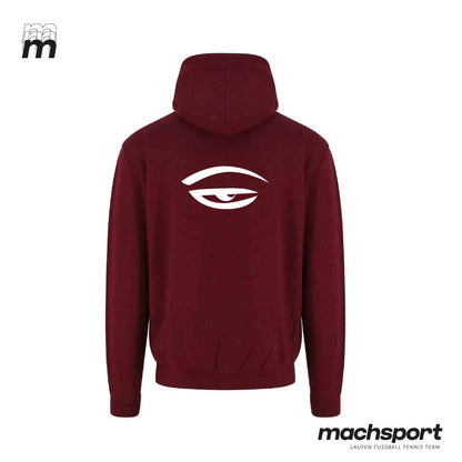 Borg Linz Hoody burgundy - KUNST - machsport