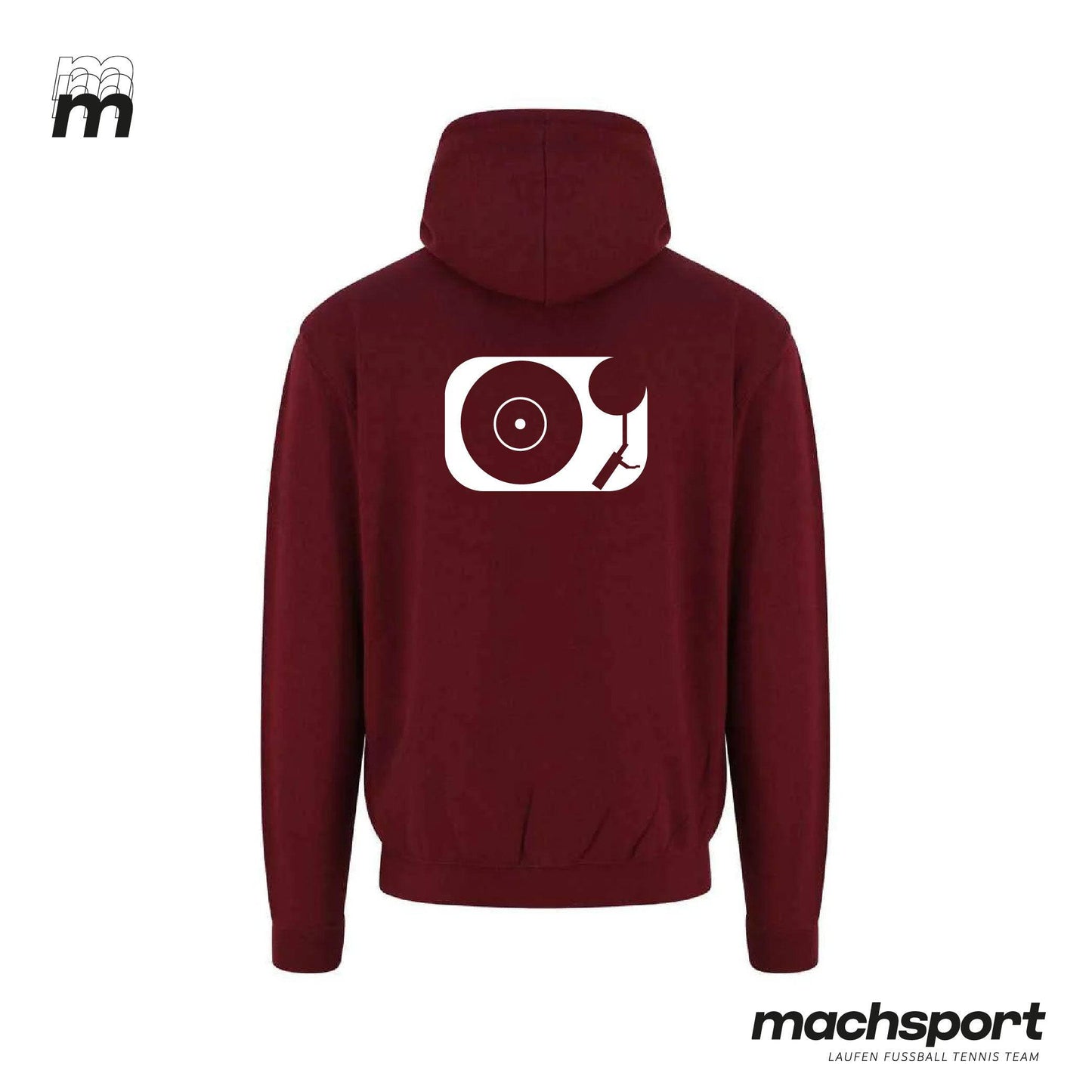 Borg Linz Hoody burgundy - POP - machsport