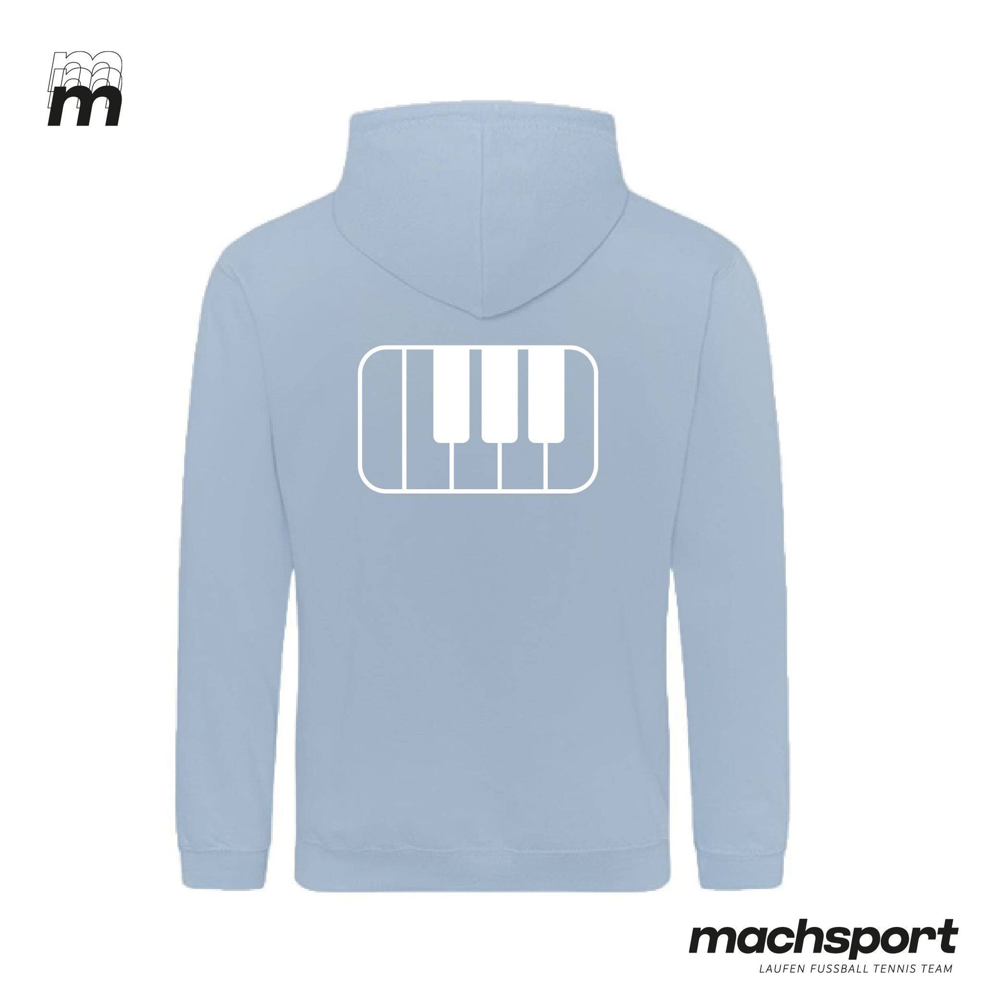 Borg Linz Hoody dusty blue - MUSIK - machsport – Bild 