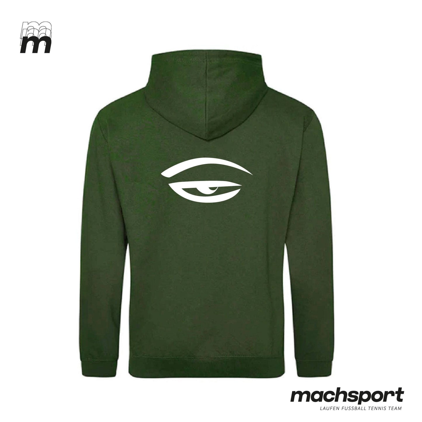 Borg Linz Hoody earthy green - KUNST - machsport