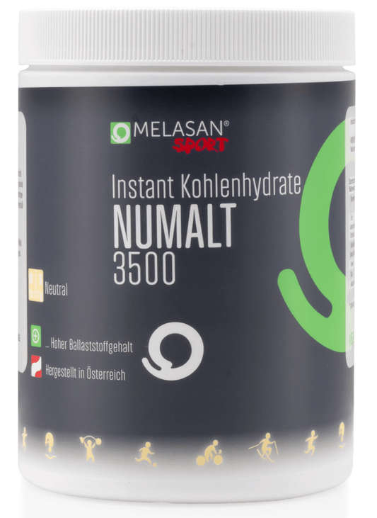 Melasan Numalt 3500 Kohlenhydrat Pulver 450g – Energieboost für dein Training und schnelle Regeneration