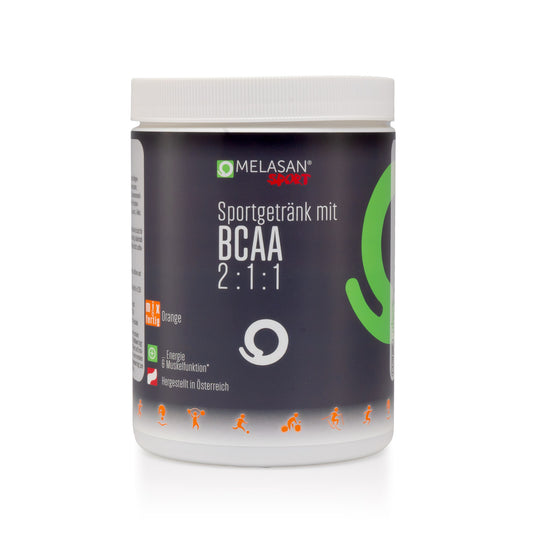 Melasan Sportgetränk BCAA orange 670g
