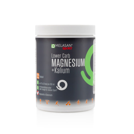 Melasan Sportgetränk Magnesium + Kalium Low Carb Tropical 720g – ohne Farbe / ONE SIZE