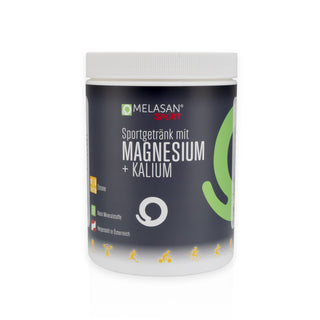 Melasan Sportgetränk Magnesium + Kalium Zitrone 610g - machsport