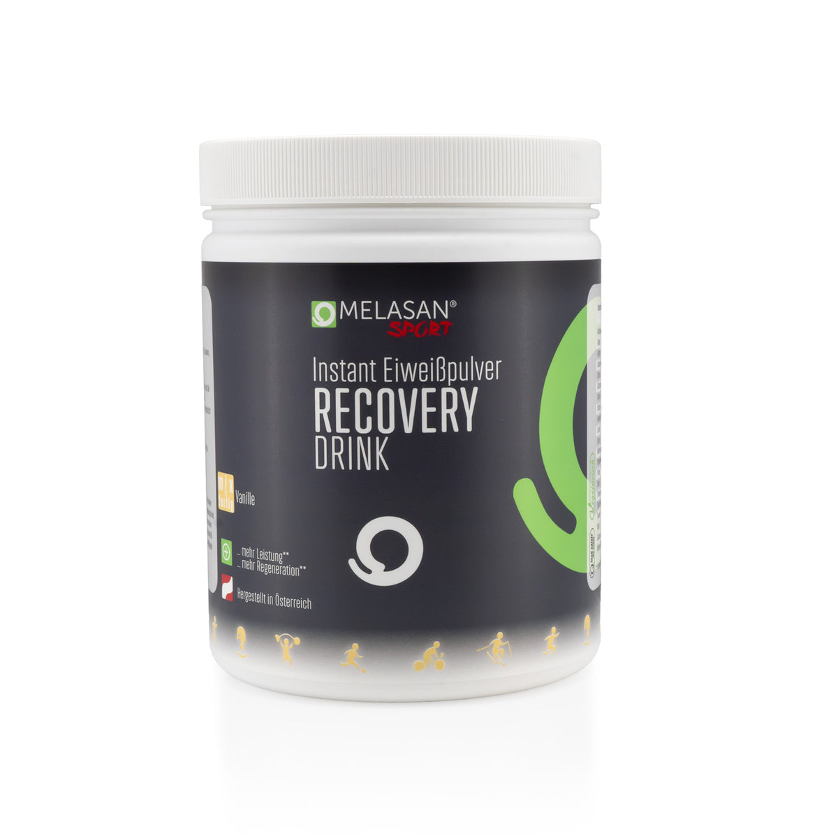 Melasan Sportgetränk Recovery Drink Vanille 650g - machsport