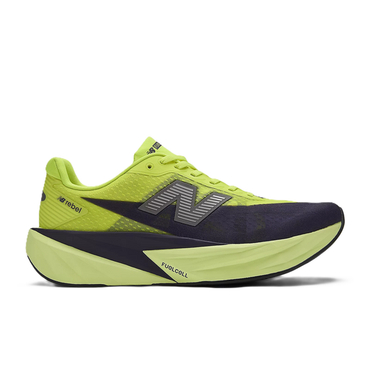 New Balance Herrenlaufschuhe Rebel V5 – neongelb / 42,5
